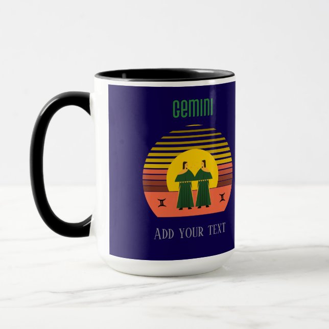Gemini Customisable Mug (Left)