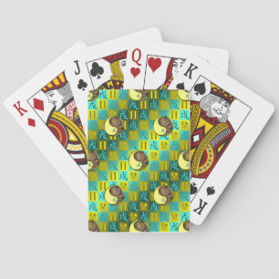 Gemini & Earth Dog Playing Cards