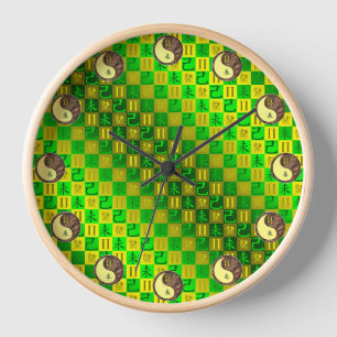 Gemini & Earth Goat Clock