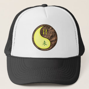 Gemini & Earth Goat Trucker Hat
