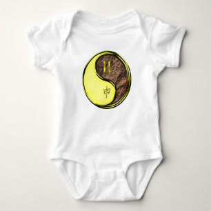Gemini & Earth Monkey Baby Bodysuit