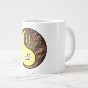 Gemini & Earth Ox Large Coffee Mug