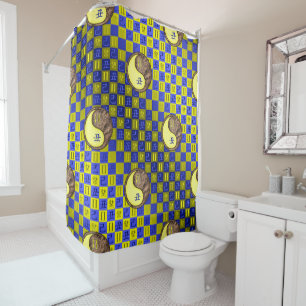 Gemini & Earth Ox Shower Curtain