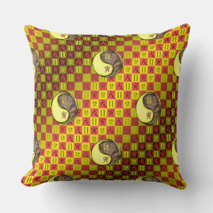 Gemini & Earth Tiger Cushion