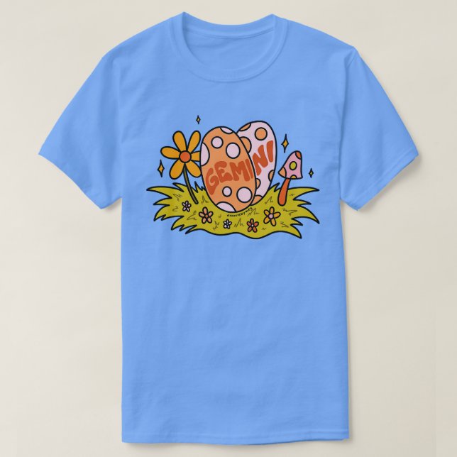 Gemini Easter Egg T-Shirt (Design Front)