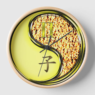 Gemini & Fire Rat Clock