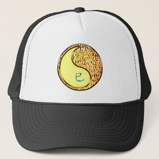 Gemini & Fire Snake Trucker Hat (Front)