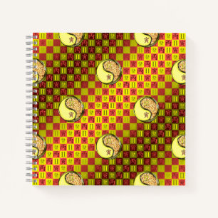 Gemini & Fire Tiger Notebook