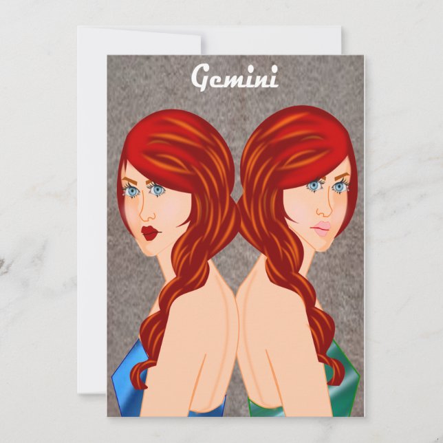 Gemini Flat Card (Front)