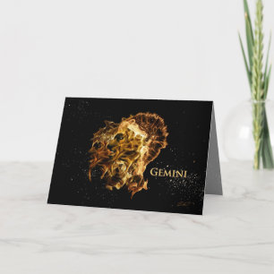 Gemini-Greeting Card