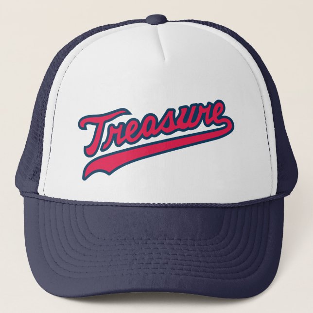 Gemini Jersey Navy Trucker Cap (Front)