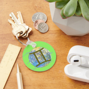 Gemini Key Ring