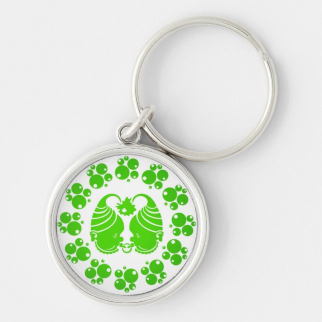 Gemini Key Ring (Front)