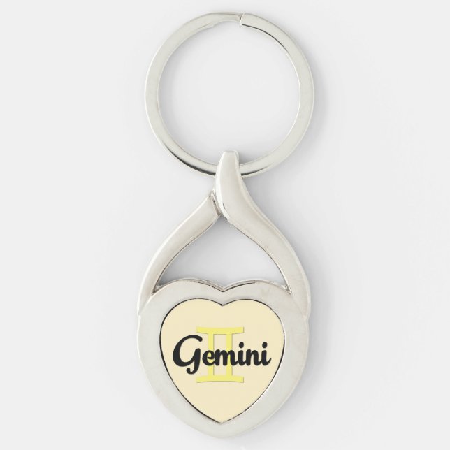 Gemini Key Ring (Front)