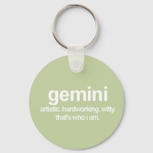 GEMINI KEY RING