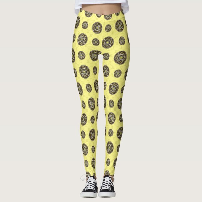 Gemini Mandala Leggings (Front)