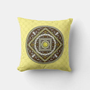 Gemini Mandala Pillow