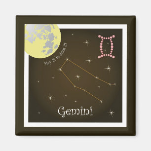 Gemini May 21 to June 21 magnet
