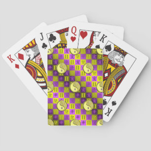 Gemini & Metal Boar Playing Cards