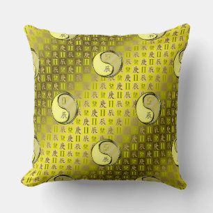 Gemini & Metal Dragon Cushion