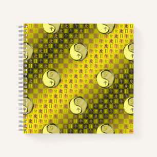 Gemini & Metal Horse Notebook