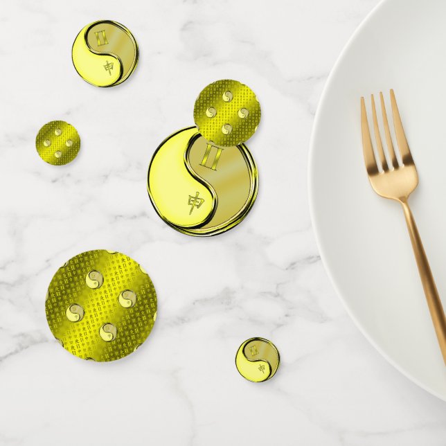 Gemini & Metal Monkey Confetti (Group)