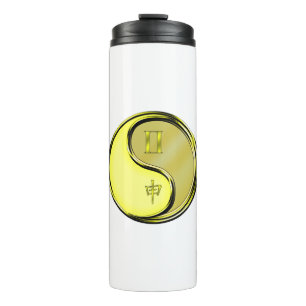 Gemini & Metal Monkey Thermal Tumbler
