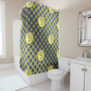 Gemini & Metal Ox Shower Curtain