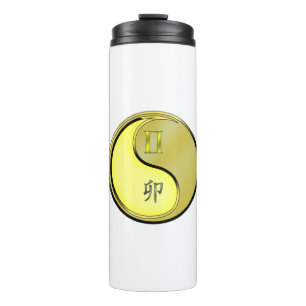 Gemini & Metal Rabbit Thermal Tumbler