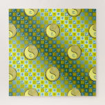 Gemini & Metal Snake Jigsaw Puzzle<br><div class="desc">For those born under the sign of Gemini in the Year of the Metal Snake.</div>