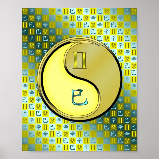 Gemini & Metal Snake Poster (Front)