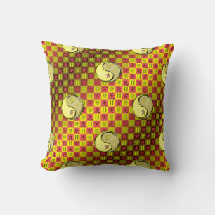 Gemini & Metal Tiger Cushion