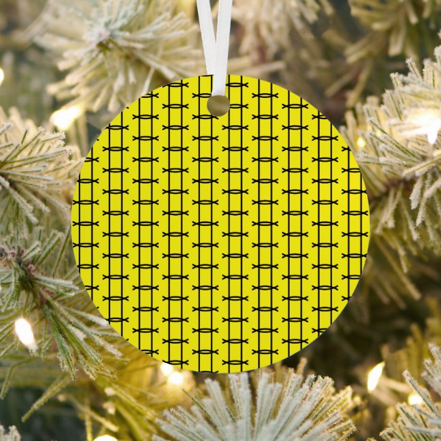 Gemini Metal Tree Decoration (Insitu)