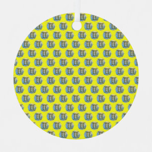 Gemini Metal Tree Decoration