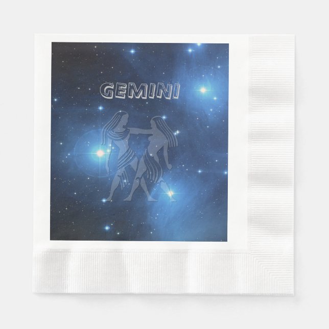 Gemini Napkin (Front)