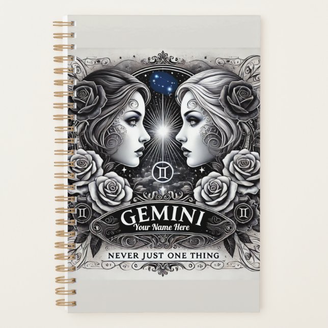 Gemini “Never Just One Thing” Planner (Front)