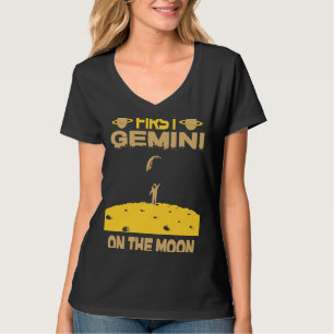 Gemini On The Moon T-Shirt