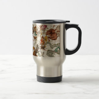 Gemini, Orion, Cancer, Taurus, Canis Major&Minor Travel Mug