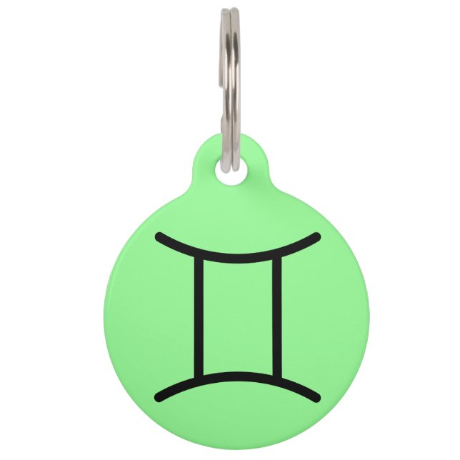 Gemini Pet Tag (Front)