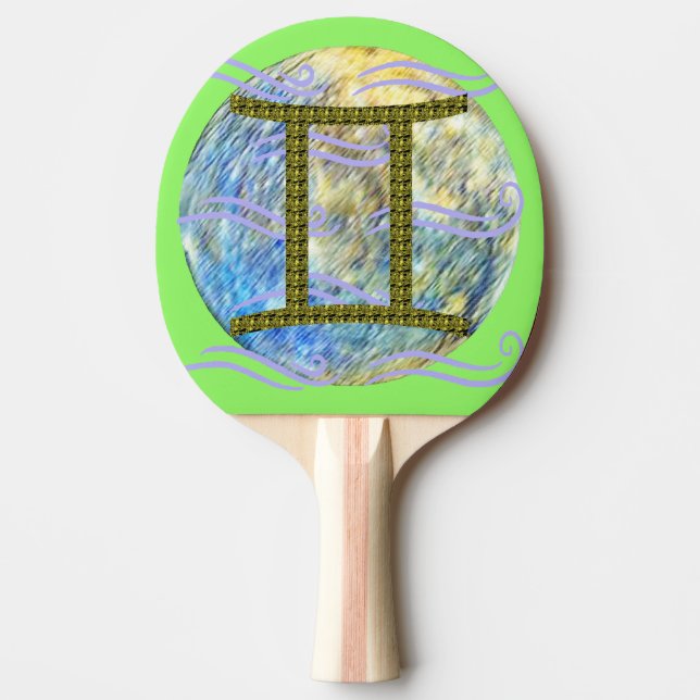 Gemini Ping Pong Paddle (Front)