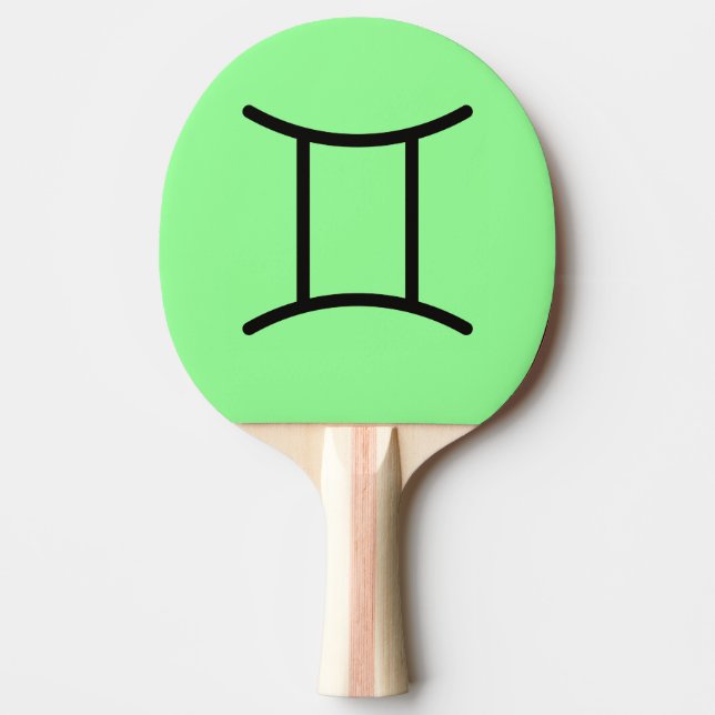 Gemini Ping Pong Paddle (Front)