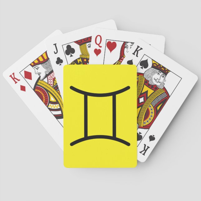 Gemini Playing Cards (Back)