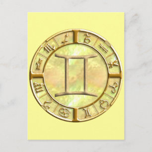 Gemini Postcard