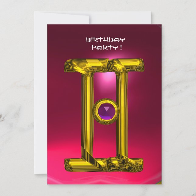 GEMINI RUBY, Alexandrite bright yellow red pink Announcement (Front)