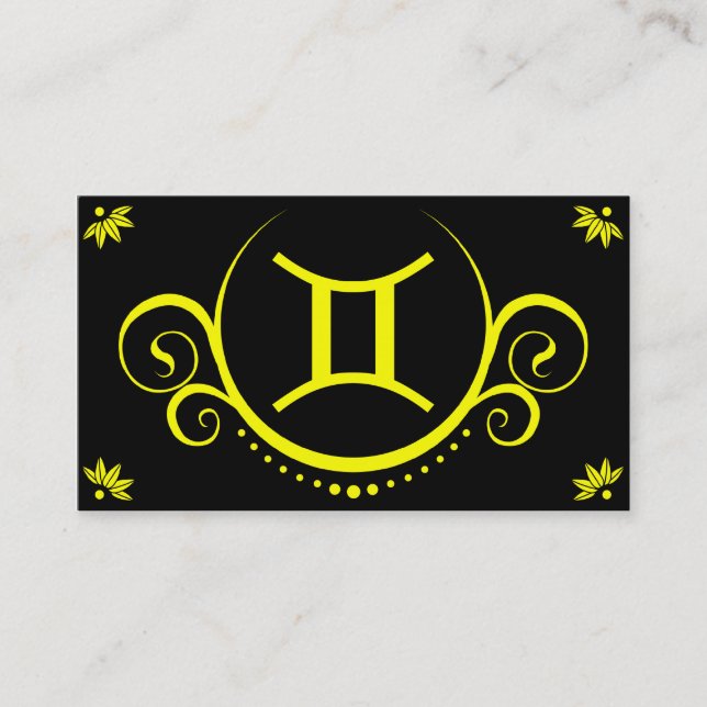 gemini sophistications business card (Front)