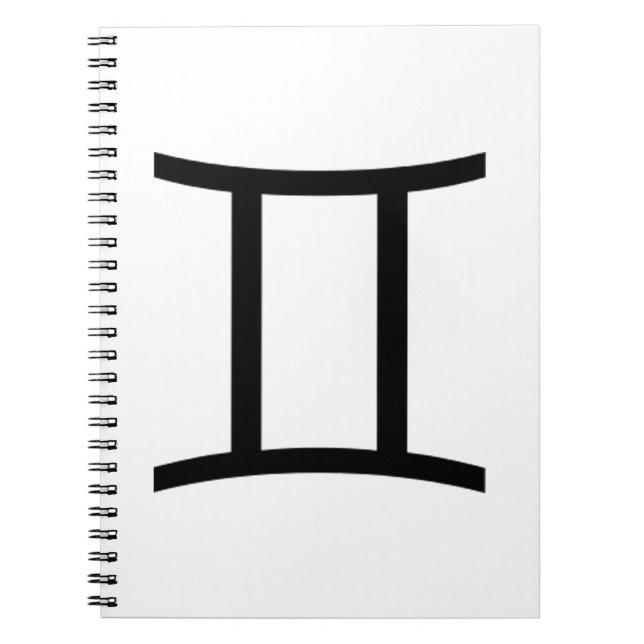 Gemini Spiral Notebook (Front)