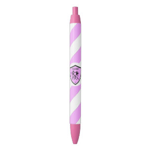 Gemini symbol black ink pen