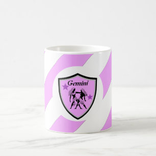 Gemini symbol coffee mug