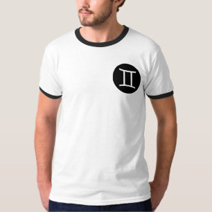 Gemini Symbol - Pocket T-Shirt