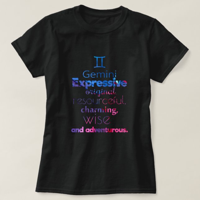 GEMINI T-Shirt (Design Front)